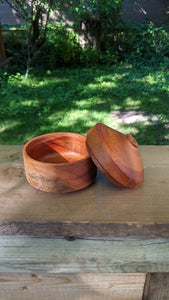 Small Mahogany Vessel