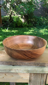 Walnut Bowl 8"